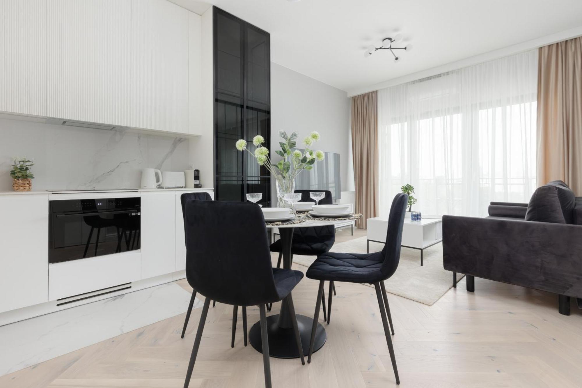 Art Deco Apartment Mokotow With Parking & Gym By Renters Prestige Варшава Екстериор снимка